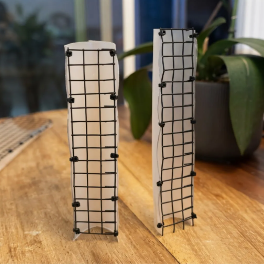 2 Tutores de musgo Soporte Guia Poste Chico 20cms - Imagen 2