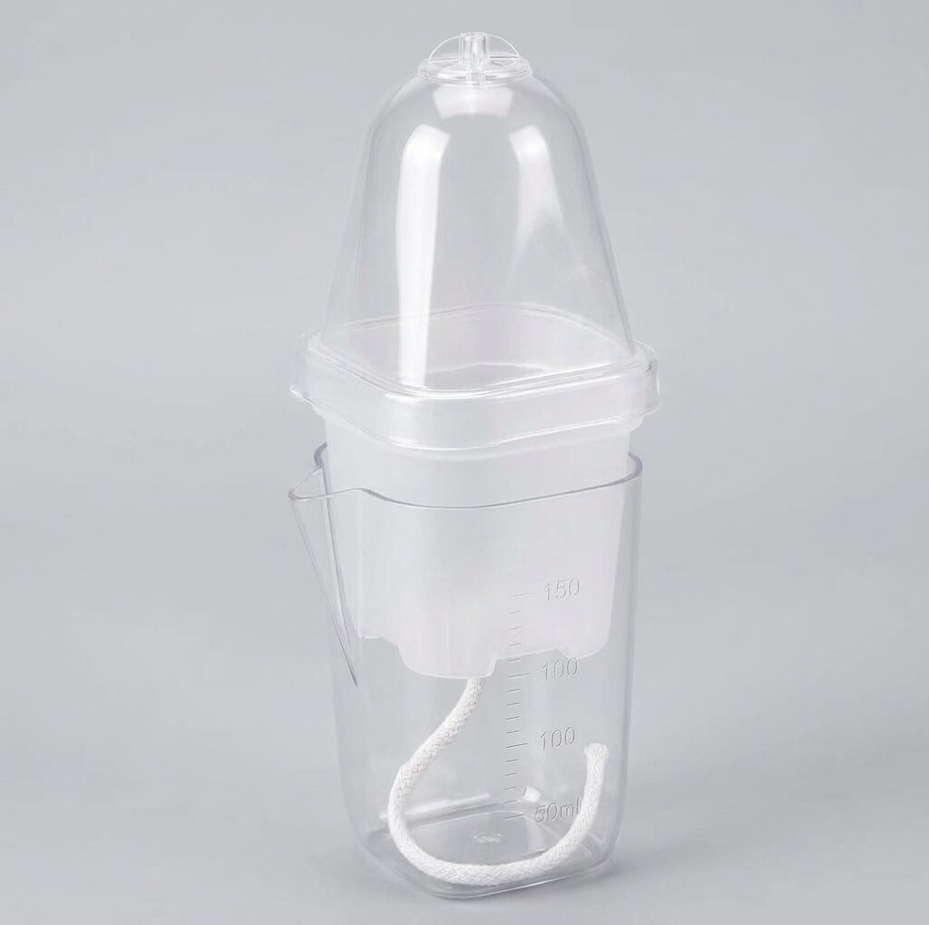 macetas de auto riego para plántulas con cúpulas de humedad, vasos de plástico transparente para plántulas