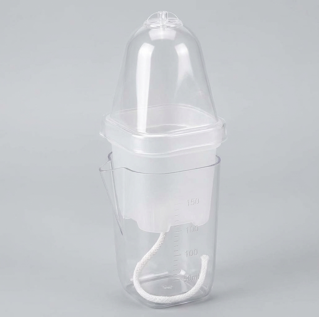 macetas de auto riego para plántulas con cúpulas de humedad, vasos de plástico transparente para plántulas