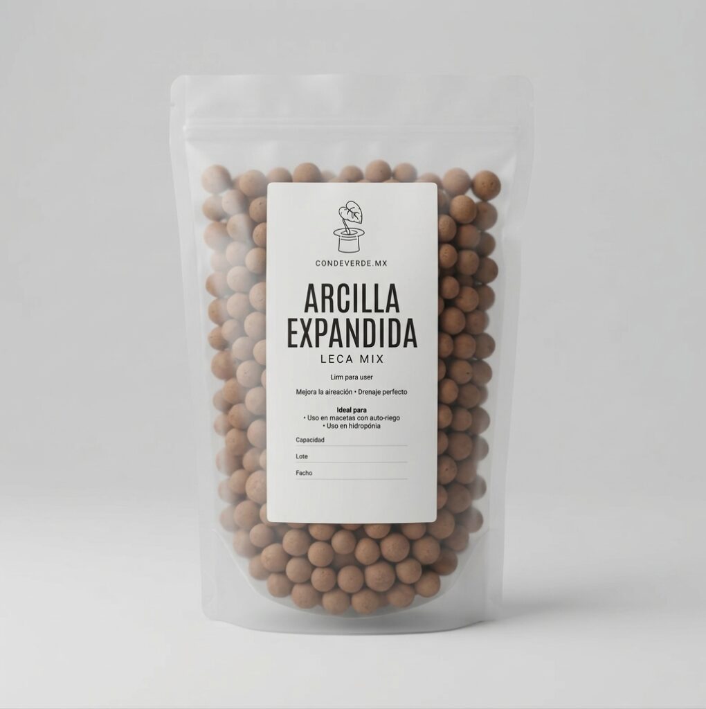 Leca, arcilla expandida, clay balls sustrato