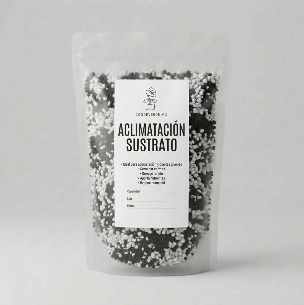 Aclimatación sustrato